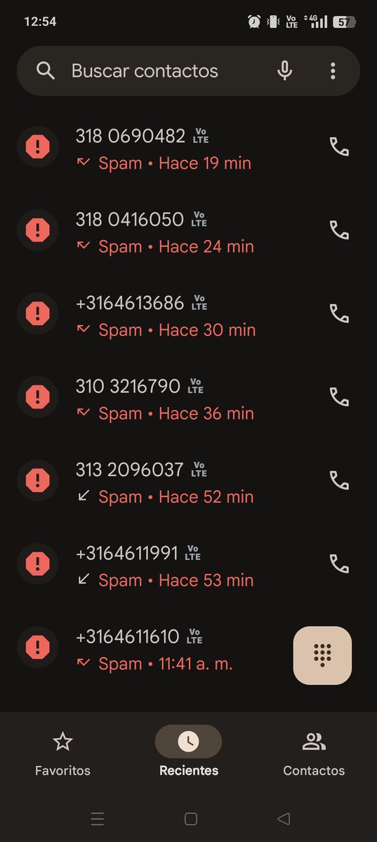 MarioElPolloRoa's tweet photo. @Superservicios por favor necesito una respuesta urgente ante el #Hostigamiento e #Intensidad de @ClaroColombia con sus llamadas extorsivas de #Cobros, #NoMád quiero tranquilidad mire la cantidad de #Llamadas en una hora. #NoMásAcosadera https://t.co/mJFPeQsTPV