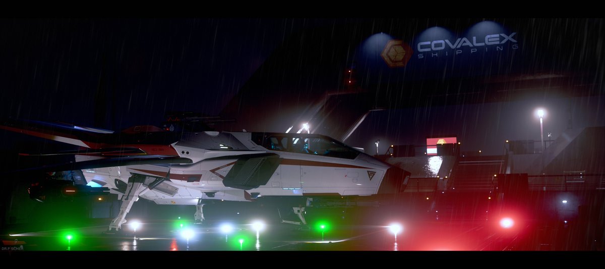 SC_DrFischer's tweet image. Testing the rain. #StarCitizen