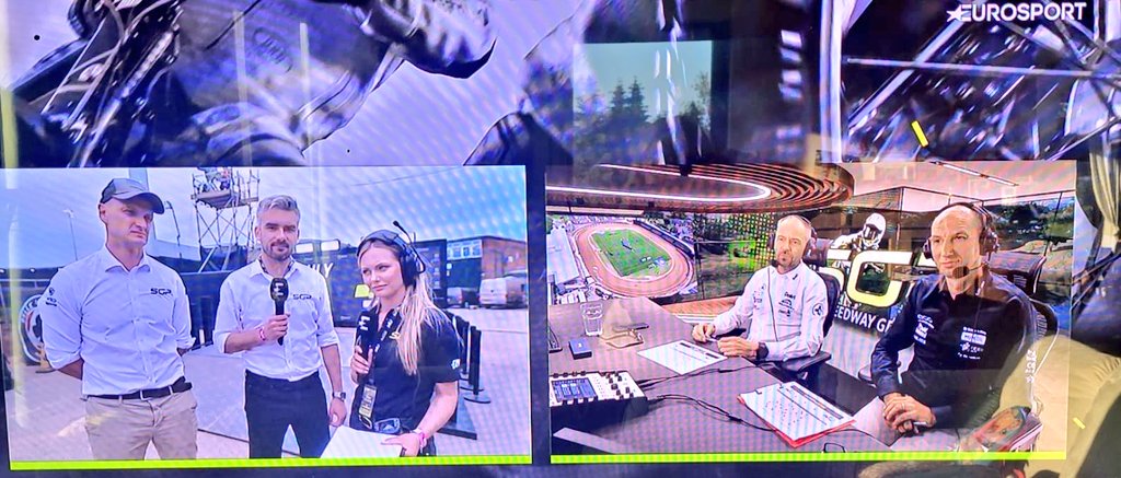 Raf Lewicki (@rafspeedway) on Twitter photo Zaczynamy pierwsze z dwóch SpeedwayGP w Manchesterze.
Zapraszamy wraz z Piotrem Protasiewiczem do @StreamMaxPolska <a href="/Eurosport_PL/">Eurosport Polska</a>
Zawody skomentują <a href="/MichalKorosciel/">Michał Korościel</a>
i <a href="/MarcinKuzbicki/">Marcin Kuźbicki</a> W parku maszyn dwoi się i troi <a href="/mr_rutkowska/">Marcelina Rutkowska-Konikiewicz</a> Wpadajcie, będzie się działo 🏍👌 Zaczynamy pierwsze z dwóch SpeedwayGP w Manchesterze.
Zapraszamy wraz z Piotrem Protasiewiczem do @StreamMaxPolska <a href="/Eurosport_PL/">Eurosport Polska</a>
Zawody skomentują <a href="/MichalKorosciel/">Michał Korościel</a>
i <a href="/MarcinKuzbicki/">Marcin Kuźbicki</a> W parku maszyn dwoi się i troi <a href="/mr_rutkowska/">Marcelina Rutkowska-Konikiewicz</a> Wpadajcie, będzie się działo 🏍👌