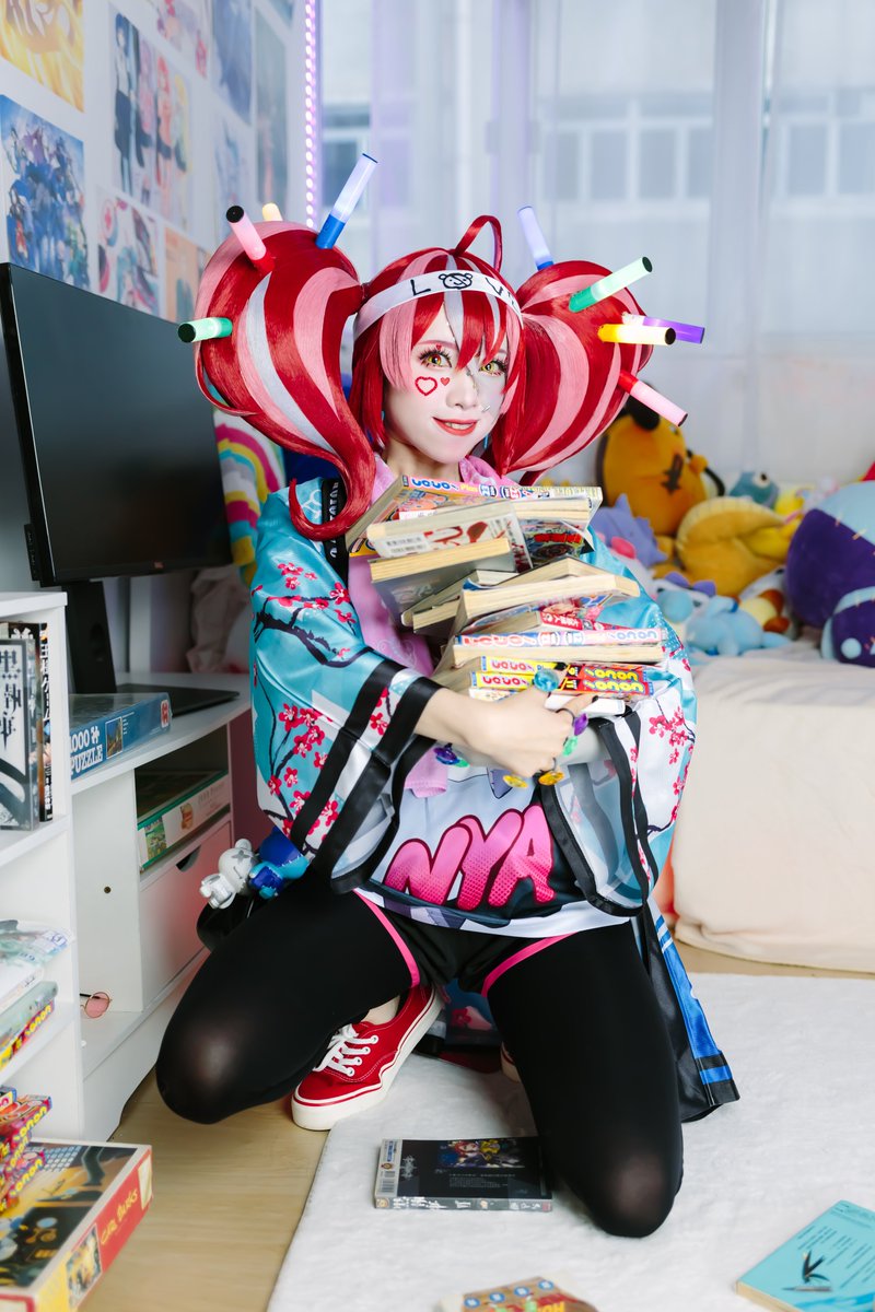 ❤️‍🔥

Photo <a href="/ji_yuen/">JY</a>

#graveyArt #KureijiOllie #hololive #cosplay