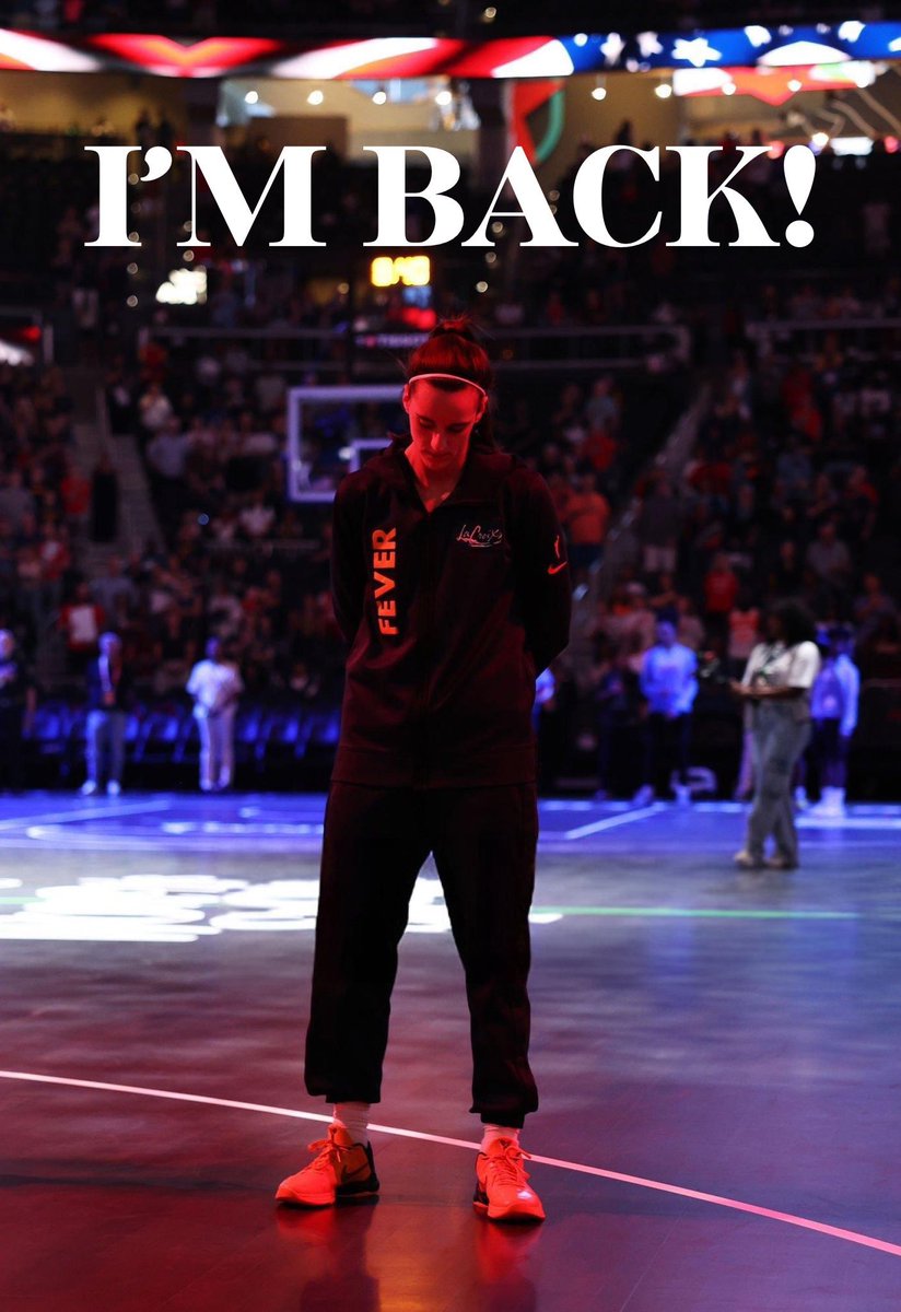 alwaysssaugtss's tweet photo. π¨ Big news from @UnderdogWNBA! π¨
Caitlin Clark (quad) has been CLEARED and is available to play this Saturday ππ₯ The comeback is real and Fever fans can finally relax π£οΈπ―
#WNBA #CaitlinClark #FeverNation #ShesBack #UnderdogWNBA https://t.co/wMBI9v8AEP