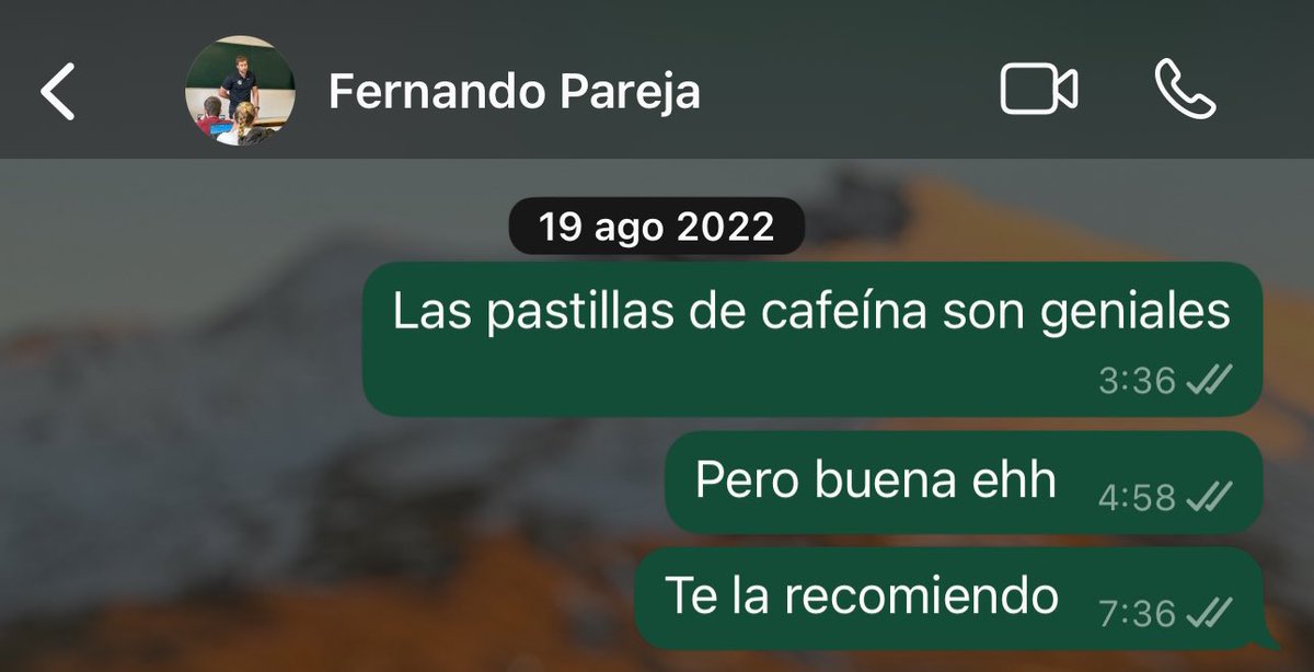 El otro día viendo whatsapp me tomé con esto y me hizo mucha gracia.