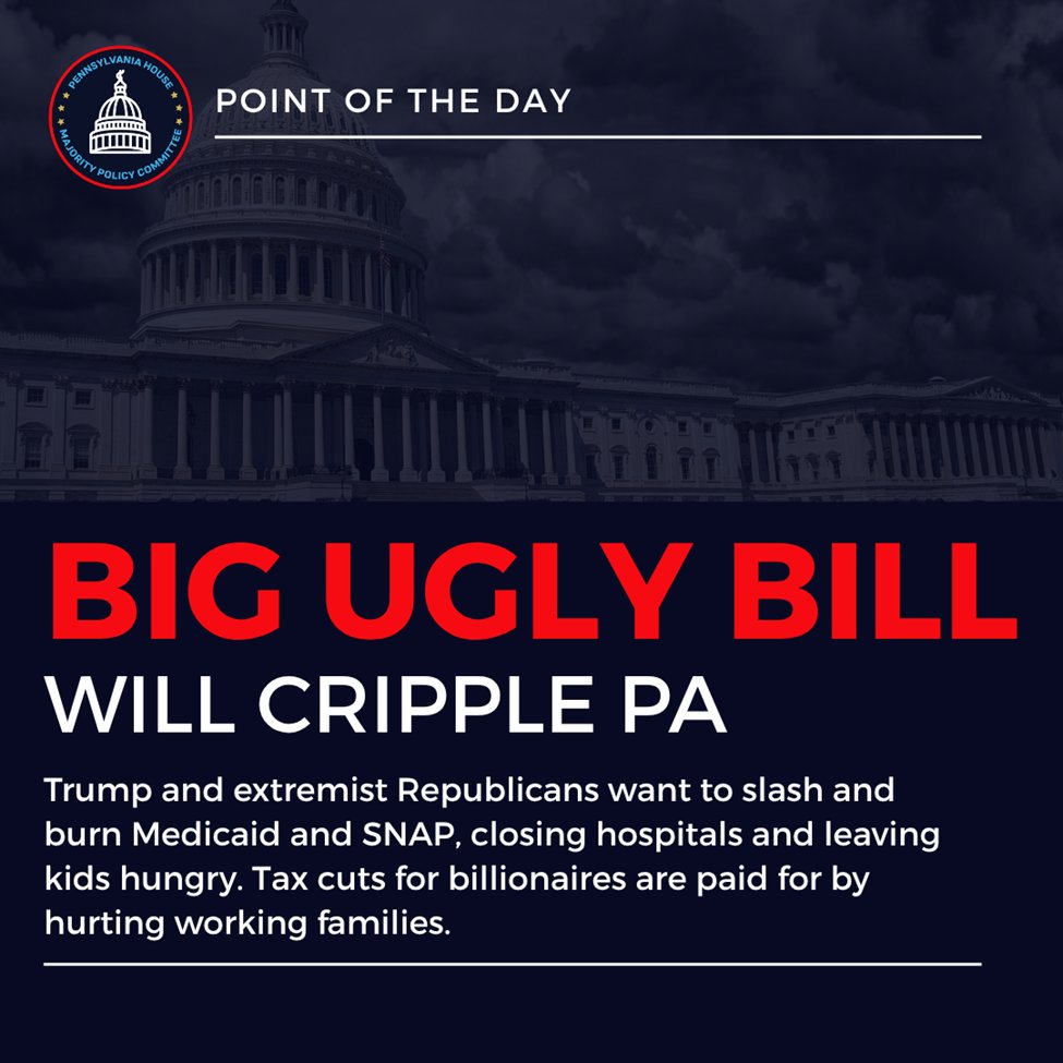 The hardworking residents of Lackawanna and Luzerne counties deserve better from those who represent us in D.C. If these drastic cuts become reality, we can't make up the difference in lost federal funds in our state budget and working people will be hurt.