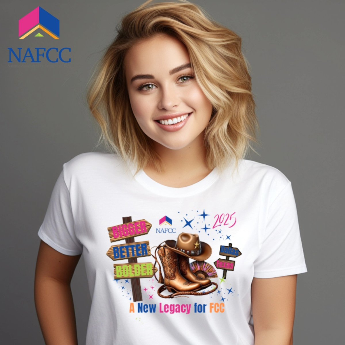 nafcc's tweet image. Get ready to show your NAFCC Conference Spirit in style — our official Conference T-Shirts are now available!

L
🛍️ Don’t wait — NAFCC Conference T-shirts Order Now
yourmpstore.com/nafcc/product/…
📅 Deadline to order: July 8

#NAFCC2025 #ConferenceStyle #ShowYourSpirit #DallasTX