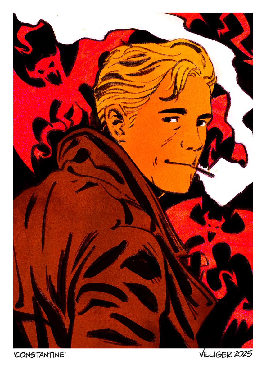 almosthomefree's tweet image. “People can change and not change at the same time.”
John Constantine Print 5x7 or 8x10. DM if interested.
#hellblazer #johnconstantinehellblazer #constantine
