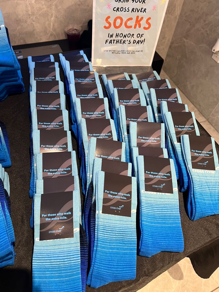 👟 Ahead of Father’s Day, we handed out Cross River socks to those who walk the extra mile—the fathers and everyday heroes who show up with strength, heart, and hustle.

With this gesture and a whole lot of spirit, we celebrated the resilience and dedication of those who go the