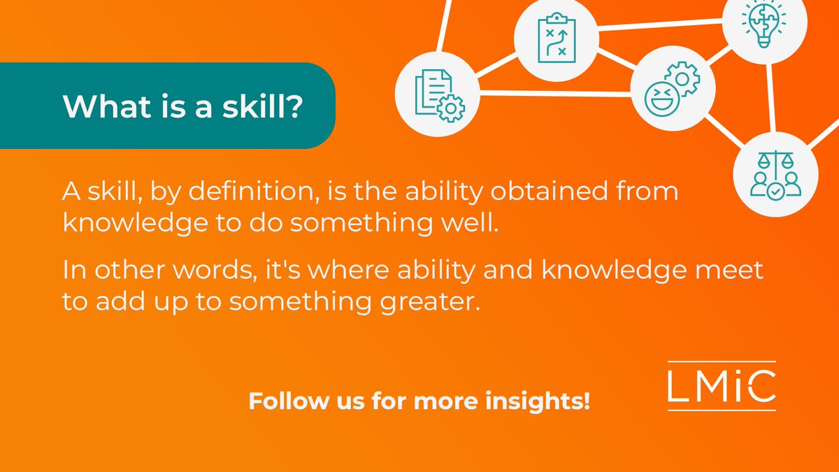 What is a skill?

Skills are often mistaken for abilities, knowledge and even tools or technologies.

#Skills #CdnEcon