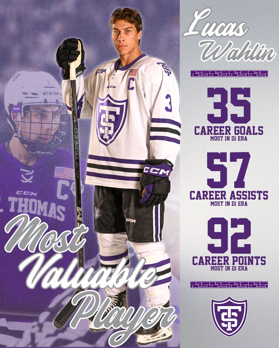 M-V-P

There is nobody quite like Lucas Wahlin🫡

#RollToms | #FidesInFratrem
