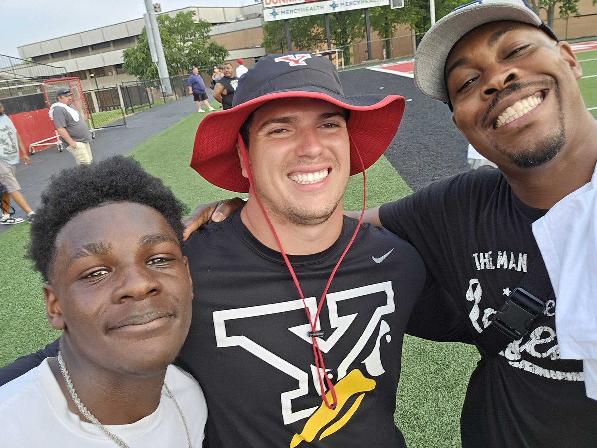 Uriah Ogletree (@u_tree23) on Twitter photo Thank you Youngstown State <a href="/ysufootball/">Youngstown State Football</a> for hosting the 2025 skills camp. Had a great time. And ran into another Man of Moeller. <a href="/EthanCoe2022/">Ethan Coe</a> #c/o26 #uncommitted #defensiveback #cornerback
<a href="/Coach_B10/">Bert Bathiany V</a> <a href="/E_Ogletree/">Coach Tree</a> <a href="/ZachEdwards_/">Coach (E)dwards</a>
<a href="/LetsGoBigMoe/">Moeller Crusaders</a> <a href="/MoellerFootball/">Archbishop Moeller Football</a> Thank you Youngstown State <a href="/ysufootball/">Youngstown State Football</a> for hosting the 2025 skills camp. Had a great time. And ran into another Man of Moeller. <a href="/EthanCoe2022/">Ethan Coe</a> #c/o26 #uncommitted #defensiveback #cornerback
<a href="/Coach_B10/">Bert Bathiany V</a> <a href="/E_Ogletree/">Coach Tree</a> <a href="/ZachEdwards_/">Coach (E)dwards</a>
<a href="/LetsGoBigMoe/">Moeller Crusaders</a> <a href="/MoellerFootball/">Archbishop Moeller Football</a>
