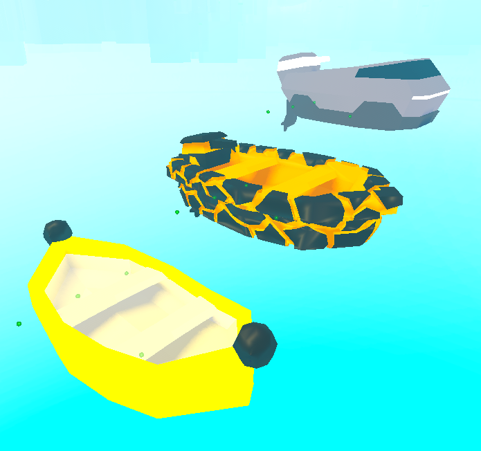 LXequals60's tweet photo. Boat models for a #ROBLOX  game
#RobloxDev 
Really like the texture of the magma one https://t.co/PON7H6yFE0
