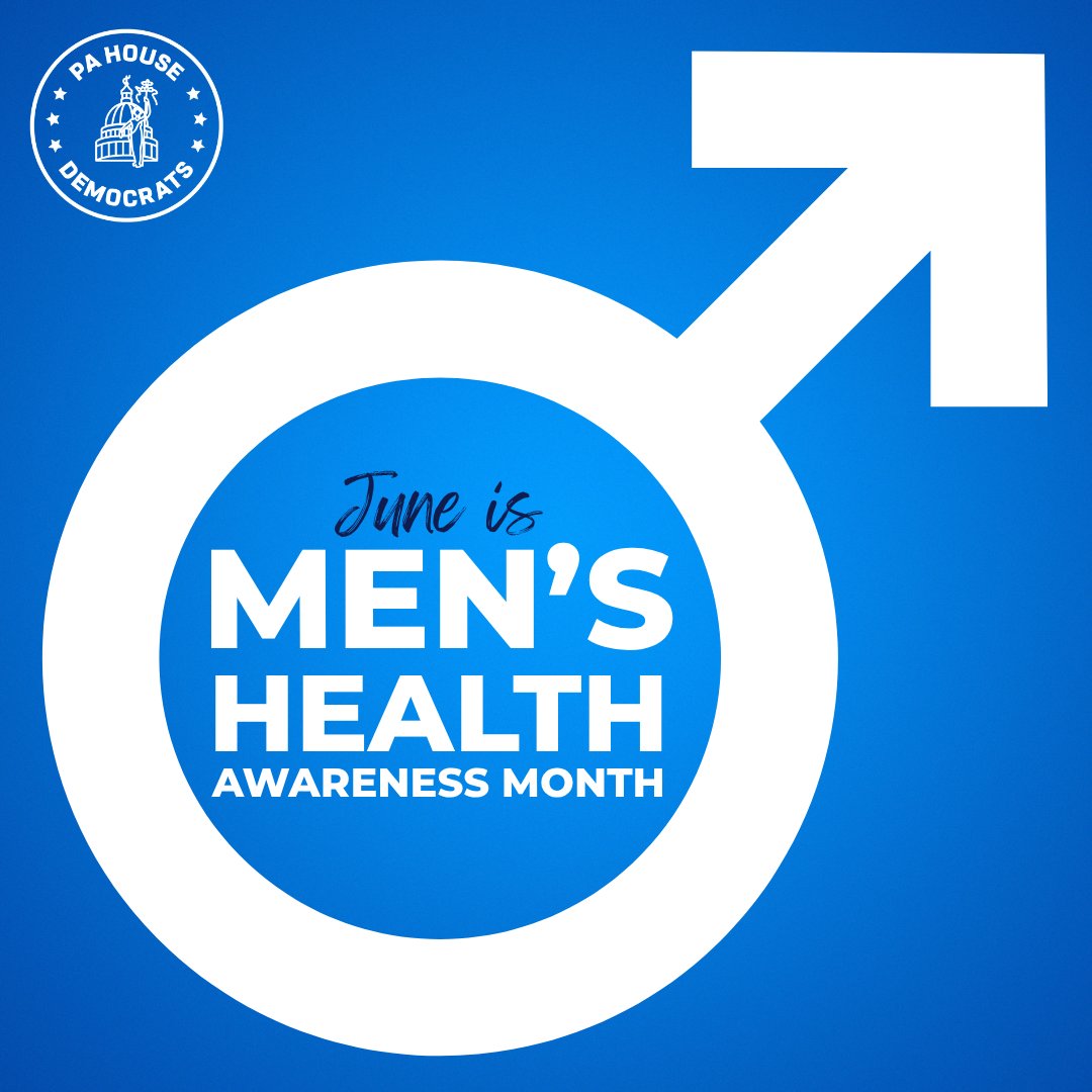I would like to wish a Happy Father's Day to all of the Dads, Granddads, and father figures out there. I hope you have an enjoyable day!

It's also Men's Health Month. What better time to remind you to keep yourself healthy for those you love.