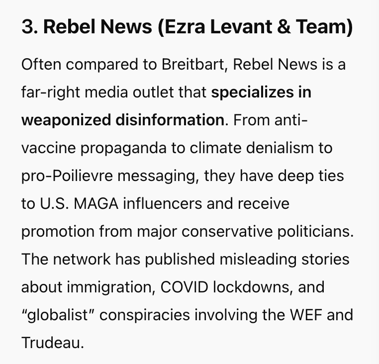 ItsDeanBlundell's tweet photo. The top 5 spreaders of misinformation in Canada (2022-2025). https://t.co/IMUSBcBO4e