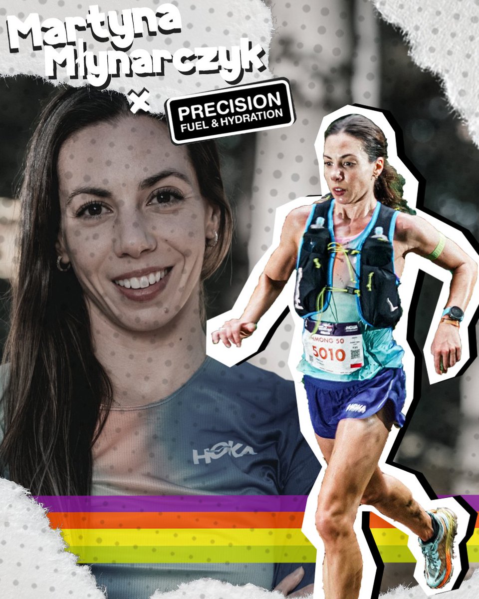 Precision Fuel & Hydration (@precisionfandh) on Twitter photo We're buzzing to welcome Martyna to Team PF&H 🥳🚀
Hoka ultra-runner, ex-ballet teacher & CCC 2nd place finisher, aka ‘Martyna Ballerina’ 🩰🏔️
10k PB: 33:12 | HM: 1:13 🤯
Debuting at <a href="/wser/">Western States 100</a> this month 🏃♀️💨🐻 Let’s gooo! We're buzzing to welcome Martyna to Team PF&H 🥳🚀
Hoka ultra-runner, ex-ballet teacher & CCC 2nd place finisher, aka ‘Martyna Ballerina’ 🩰🏔️
10k PB: 33:12 | HM: 1:13 🤯
Debuting at <a href="/wser/">Western States 100</a> this month 🏃♀️💨🐻 Let’s gooo!