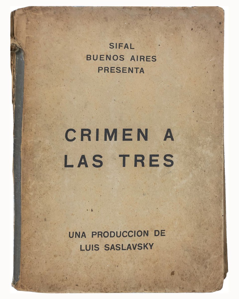 Un documento sobre la opera prima perdida de Luis Saslavsky instagram.com/p/DK2XriiRL44/…
