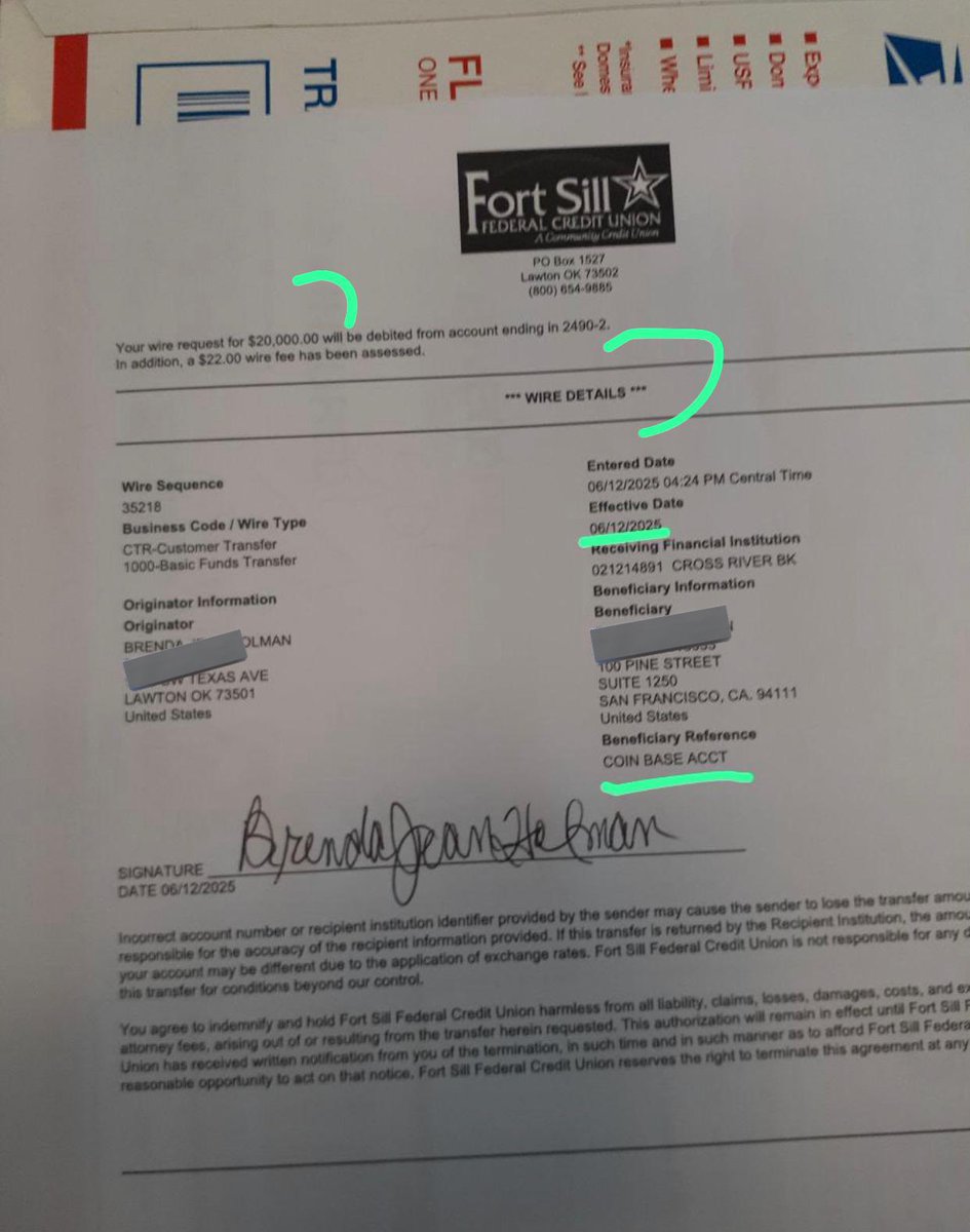 TFMarketx's tweet image. $20k wire straight to crypto App. Evidence choke. Lock in.