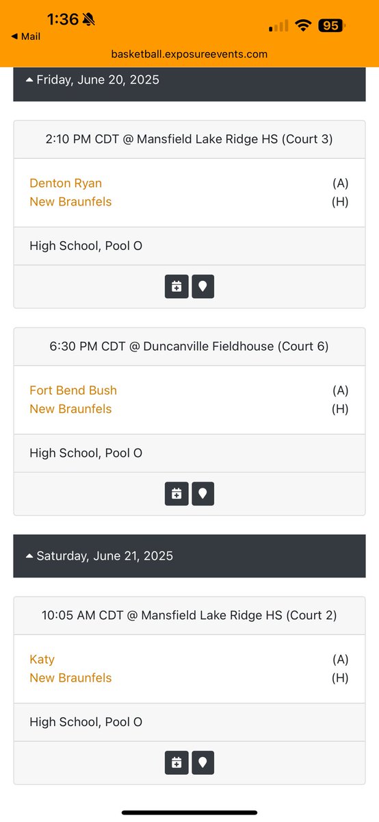 My TABC schedule, ready to work. <a href="/Unicorn_Hoops/">NBHS Unicorn Basketball</a>