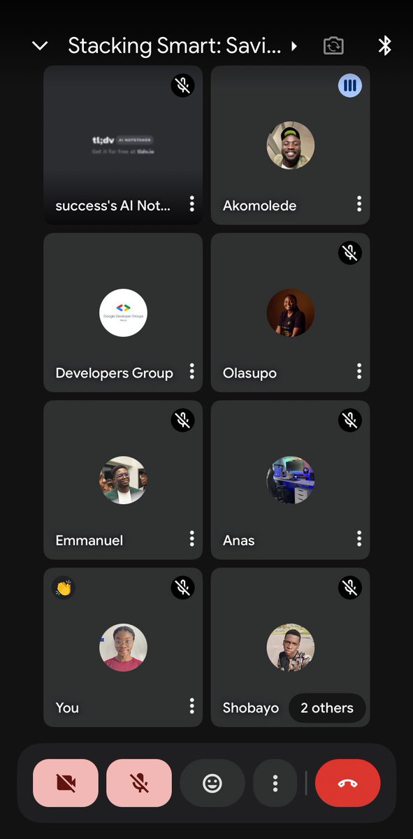 gdg_akure's tweet image. We’re live at #StackingSmart with @OlasupoFunke. 

Here’s a thread for all the gems that’ll be dropping tonight 🧵

Stay tuned🧑‍🍳