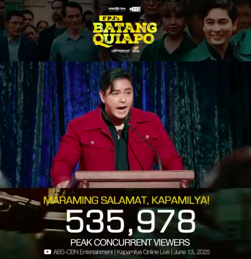 PaPiPh50823's tweet photo. Ad Counts
#FPJBQBagsak #FPJsBatangQuiapo
#LolongHeroicFinale #Lolong https://t.co/3c9xODeUGF