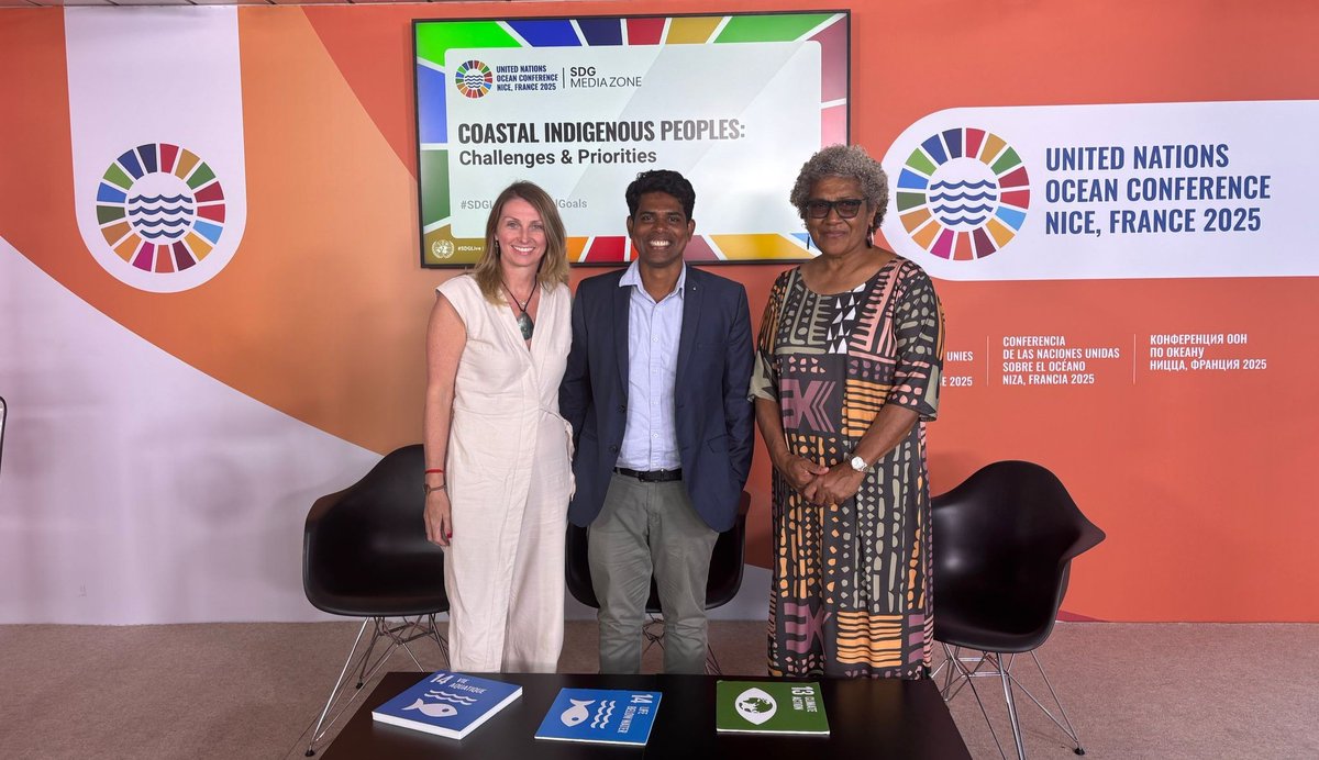 Missed the conversation on strengthening participation of Indigenous Peoples in coastal and marine environments? WATCH the replay here: wrld.bg/20Rs50W9co6
#UNOC3 | #BlueEconomy
