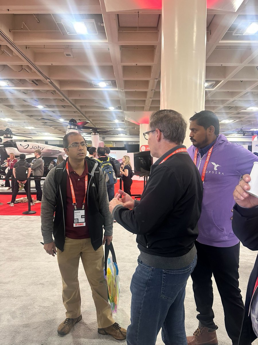 opseraio's tweet photo. That’s a wrap on the #DataAISummit from Databricks we had an amazing time 🙌
A huge thank you to everyone who stopped by Booth #F631, chatted with our team, grabbed some swag, and shared their stories. We loved connecting with so many of you.
Until next time! 👋
– Team Opsera
#DataAISummit #Opsera #Databricks #DevOps