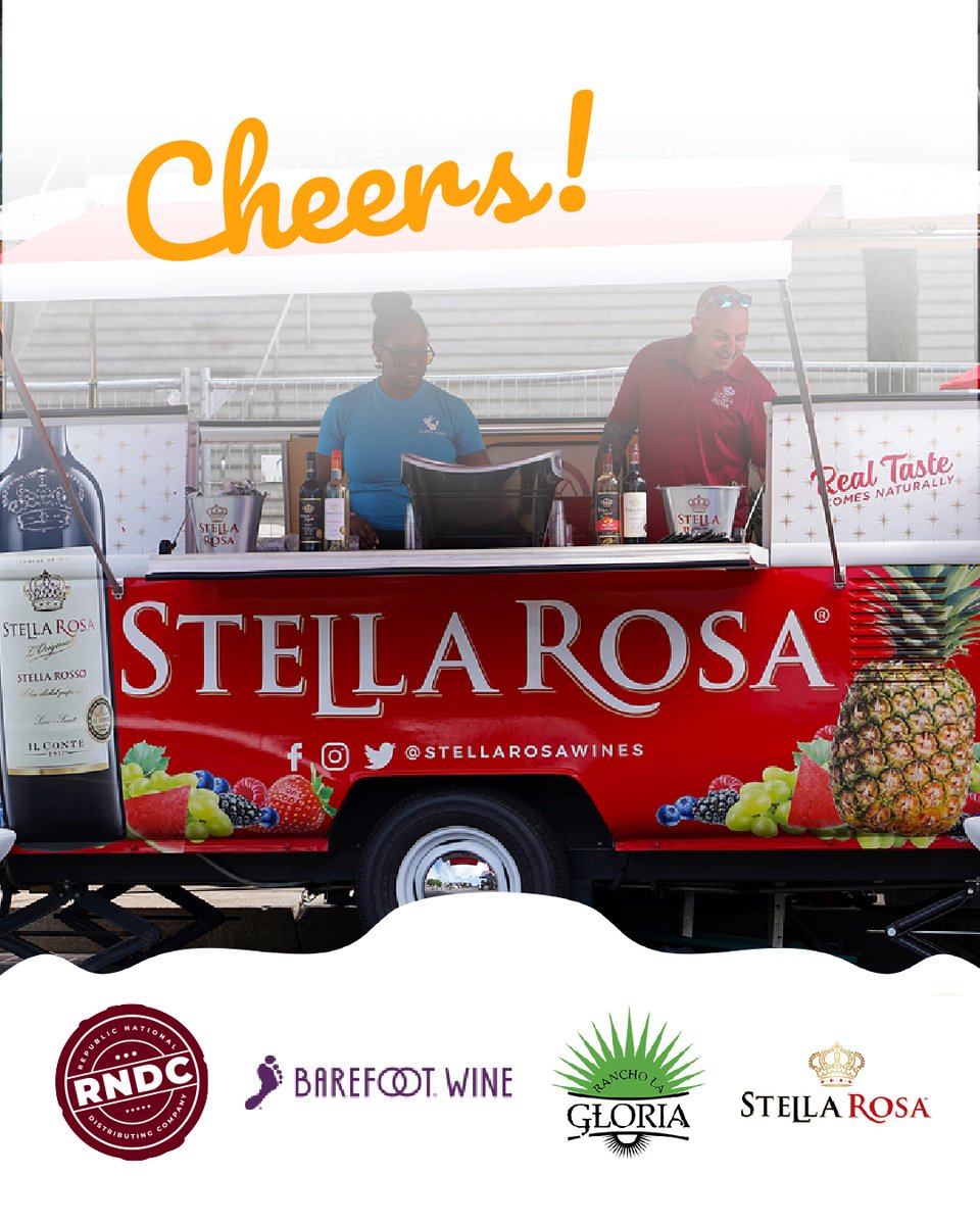 The Giant Corks to Caps station is pouring favorites from RNDC wine brands like:
Franciscan Wines, Barefoot Cellars, Rancho La Gloria, Stella Rosa, and many more. Cheers!

bbqindc.com/food-drink/#li…

#WineTasting #CorksToCaps #SipSavorRepeat #BBQandWine