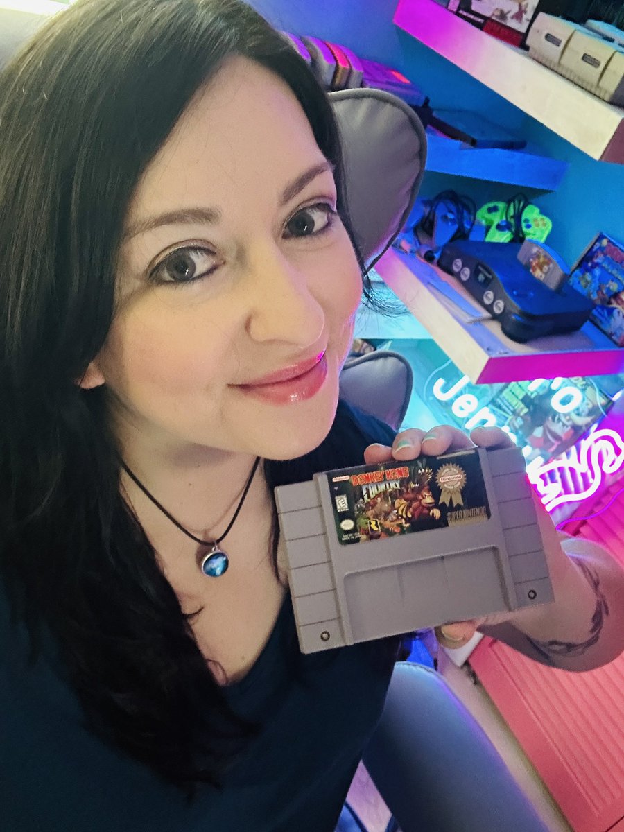 Going live soon on Twitch for my first stream as partner! I’ll be playing the game that started it all: DKC 1 on the original SNES! Happy Friday (the 13th) everyone!
#twitch #streamer #partner #retro #nintendo #snes #friday #Fridaythe13