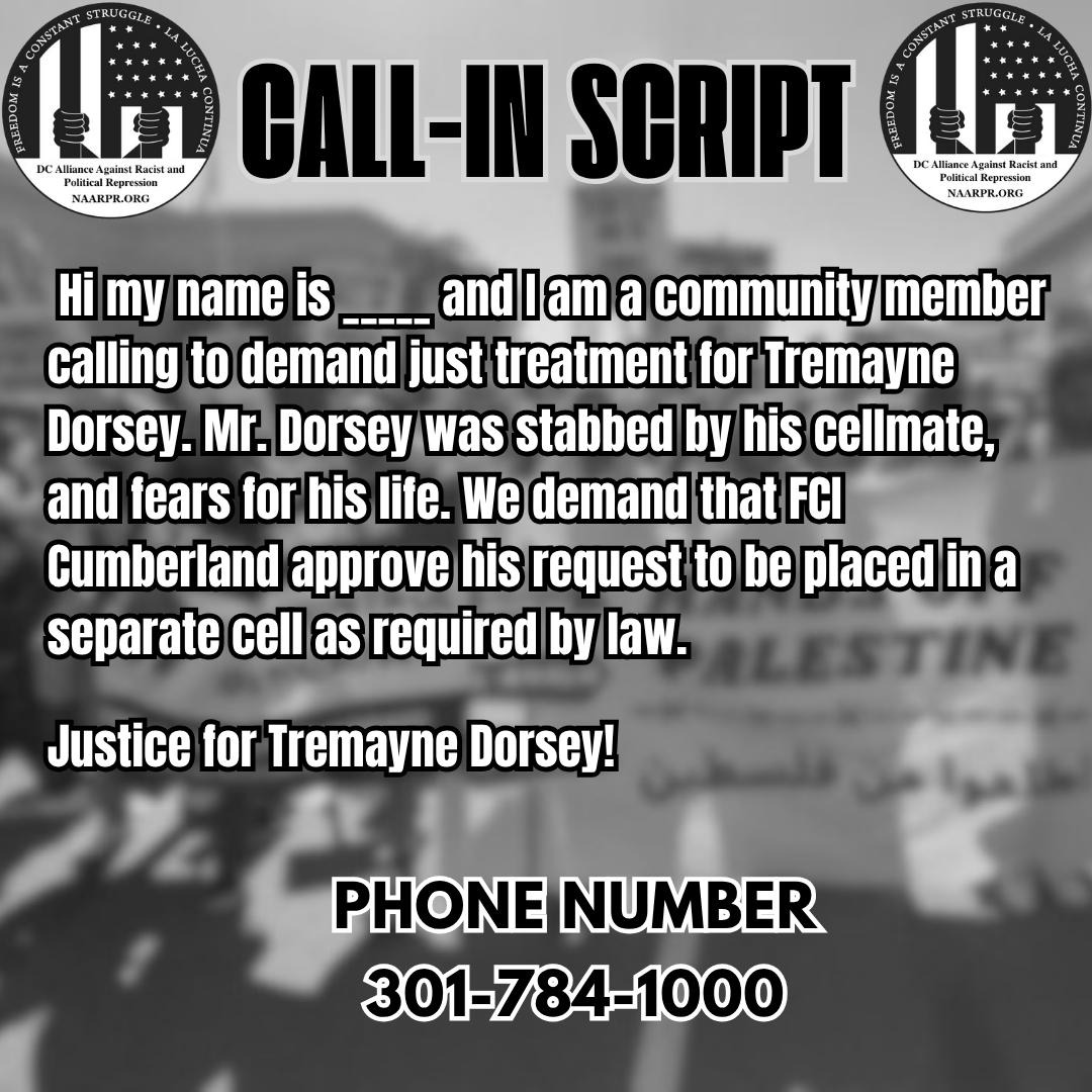 DC Alliance Against Racist & Political Repression tweet media