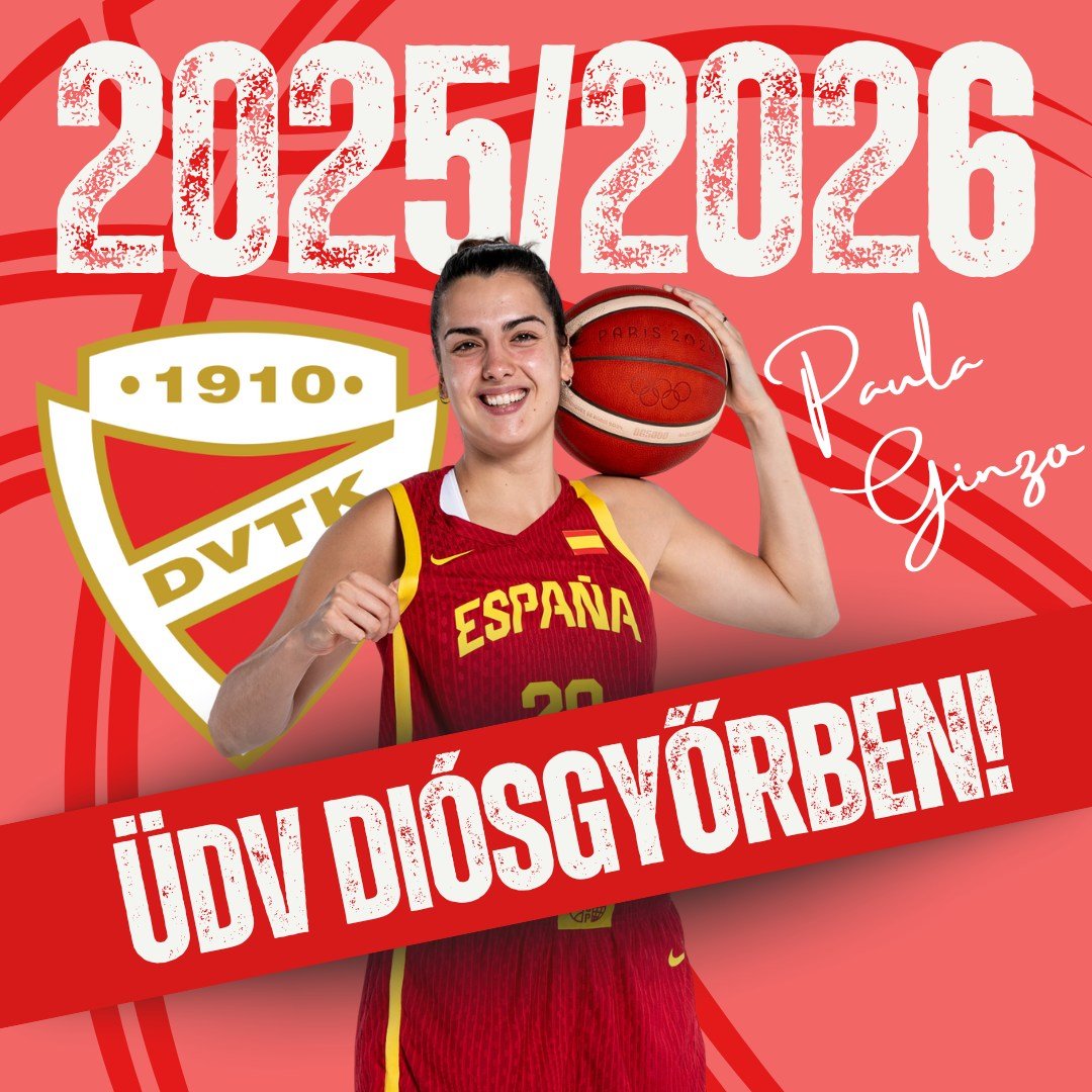 Paula Ginzo will play in DVTK HUNTHERM in the upcoming season!