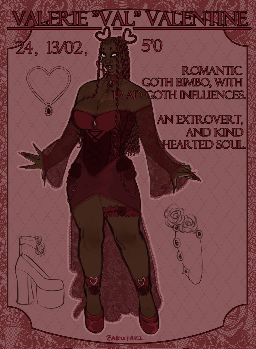 artfight prepping.... #goth #oc