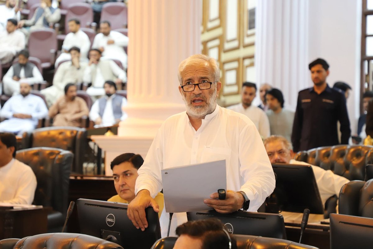 Provincial Assembly Of Khyber Pakhtunkhwa (@pakpgov) on Twitter photo 📍 Khyber Pakhtunkhwa Budget Session 2025-26
The budget session was held under the chairmanship of Speaker KP Assembly <a href="/BabarSaleemSwat/">Babar Saleem Swati</a>.
Leader of the House Ali Amin Gandapur addressed the session, while the Finance Minister presented the budget documents.
#KPBudget2025 📍 Khyber Pakhtunkhwa Budget Session 2025-26
The budget session was held under the chairmanship of Speaker KP Assembly <a href="/BabarSaleemSwat/">Babar Saleem Swati</a>.
Leader of the House Ali Amin Gandapur addressed the session, while the Finance Minister presented the budget documents.
#KPBudget2025