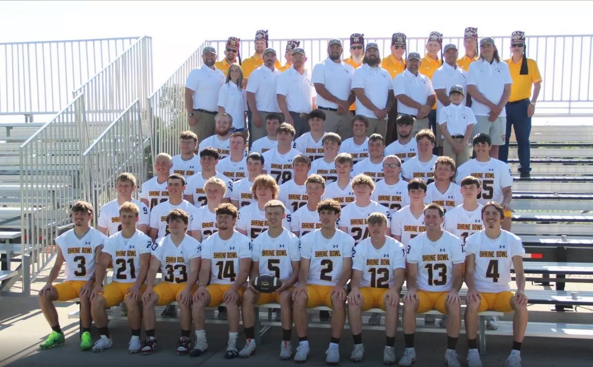 Countdown is on! The Wyoming Shrine Bowl is tomorrow at 2:00 pm. NC High School in Casper!
#teamsouth
#WinTheDay
#newposition
<a href="/AlphaRecruits15/">Will Snowden</a> 
<a href="/NDSCSFB/">NDSCS Wildcats Football</a> 
<a href="/izzyissendorf/">Isaiah Issendorf</a> 
<a href="/NDSCSCoach_Izz/">Eric Issendorf</a> 
<a href="/CoachKennedy4/">CoachKennedy</a>