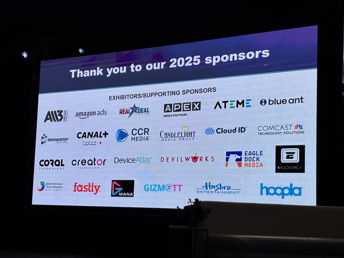 ComcastTechSoln's tweet image. The CTS team had a fantastic time at @streamtv_show in Denver, CO, engaging in conversations around sports, CTV, FAST, AI, and next-gen content delivery. 

Missed us at the event? comca.st/45naMsA Learn more about how #ComcastMedia360 brings new efficiencies to workflows.