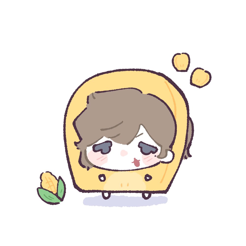 #かな絵 
🌽