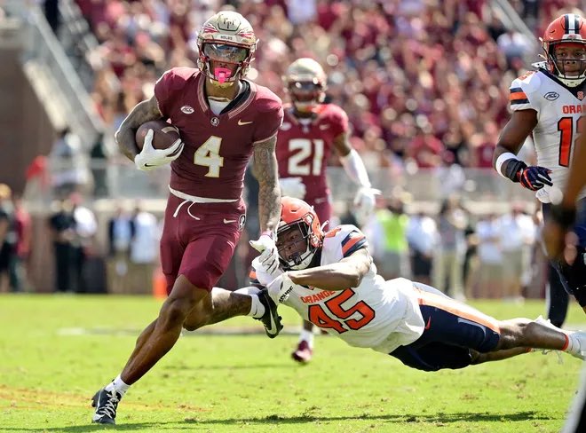 Julian Caldwell (@juliancaldwell_) on Twitter photo After a great conversation with <a href="/CoachT_HarrisJR/">Tim Harris Jr.</a> I am blessed to receive an offer from <a href="/FSUFootball/">FSU Football</a> ! #NoleFamily
<a href="/Coach_Norvell/">Mike Norvell</a> <a href="/toddrodgers13/">Todd Rodgers</a> <a href="/TXCoachGregory/">Jake Gregory</a> <a href="/CoachCaleNanny/">Cale Nanny</a> <a href="/SkysTheLimitWR/">Margin Hooks</a> <a href="/Rivals/">Rivals</a> <a href="/247Sports/">247Sports</a> <a href="/On3Recruits/">On3 Recruits</a> After a great conversation with <a href="/CoachT_HarrisJR/">Tim Harris Jr.</a> I am blessed to receive an offer from <a href="/FSUFootball/">FSU Football</a> ! #NoleFamily
<a href="/Coach_Norvell/">Mike Norvell</a> <a href="/toddrodgers13/">Todd Rodgers</a> <a href="/TXCoachGregory/">Jake Gregory</a> <a href="/CoachCaleNanny/">Cale Nanny</a> <a href="/SkysTheLimitWR/">Margin Hooks</a> <a href="/Rivals/">Rivals</a> <a href="/247Sports/">247Sports</a> <a href="/On3Recruits/">On3 Recruits</a>