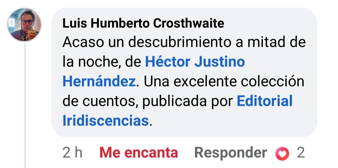 Crosthwaite recomendó el libro en un post donde pedían recomendaciones de lo mejor del año ❤️.