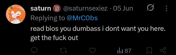 MrC0bs's tweet photo. I just saw this.. idk who this is umm I probably just reposted art I saw while scrolling my tl
Sweats um.srry gng.. but like if I'm not gonna open a random person's account just to see their bio if I'm scrolling/nm
Also that's such a mean way to say! We can talk Abt it nicely https://t.co/8Dj4lGp2YD
