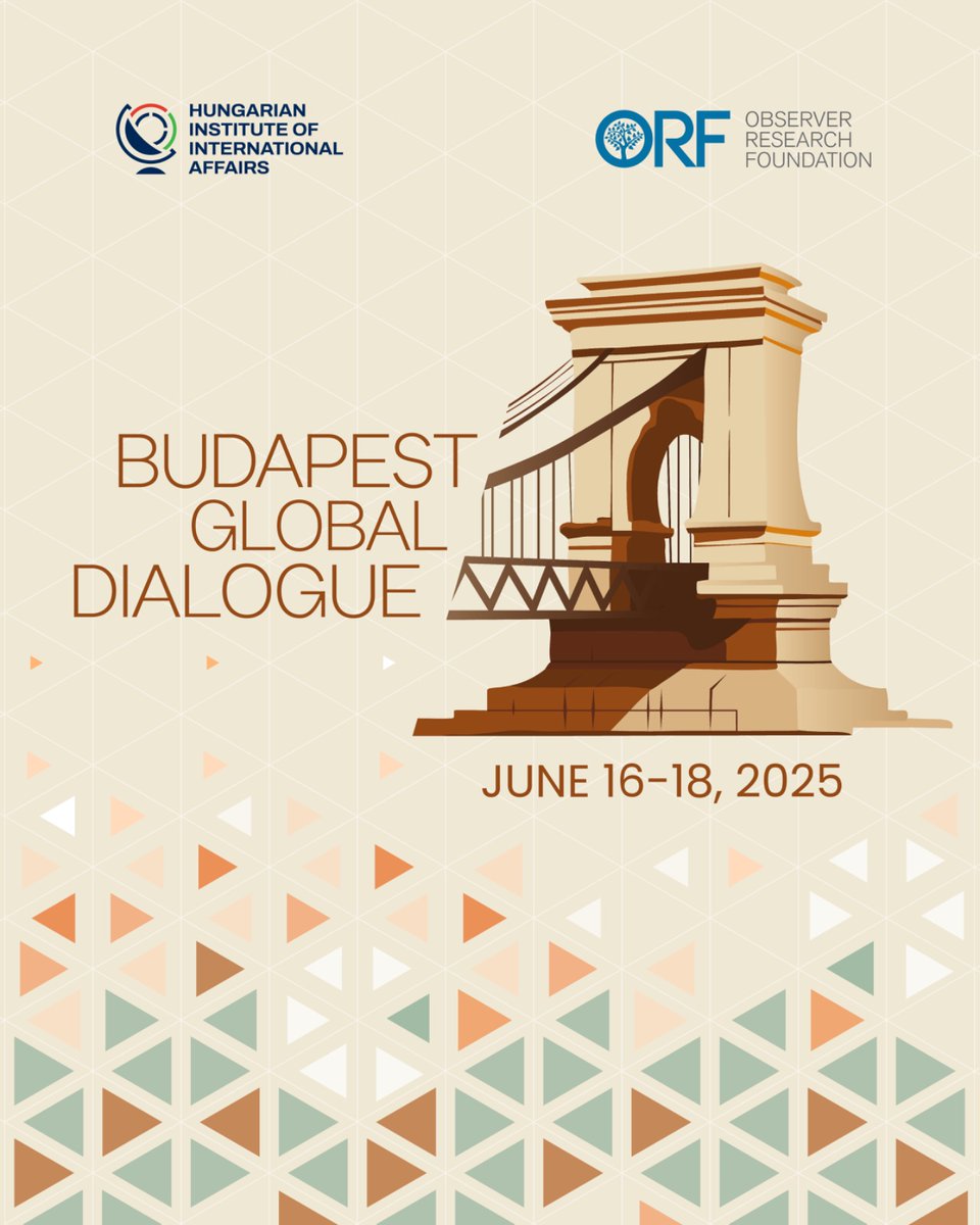 #BudapestGlobalDialogue2025 is set to bring the #GlobalSouth to European soil to discuss and debate our common #economic and #political futures, as well as the future of the planet and our societies.

Follow the thread for the panels that will be featured during the dialogue.