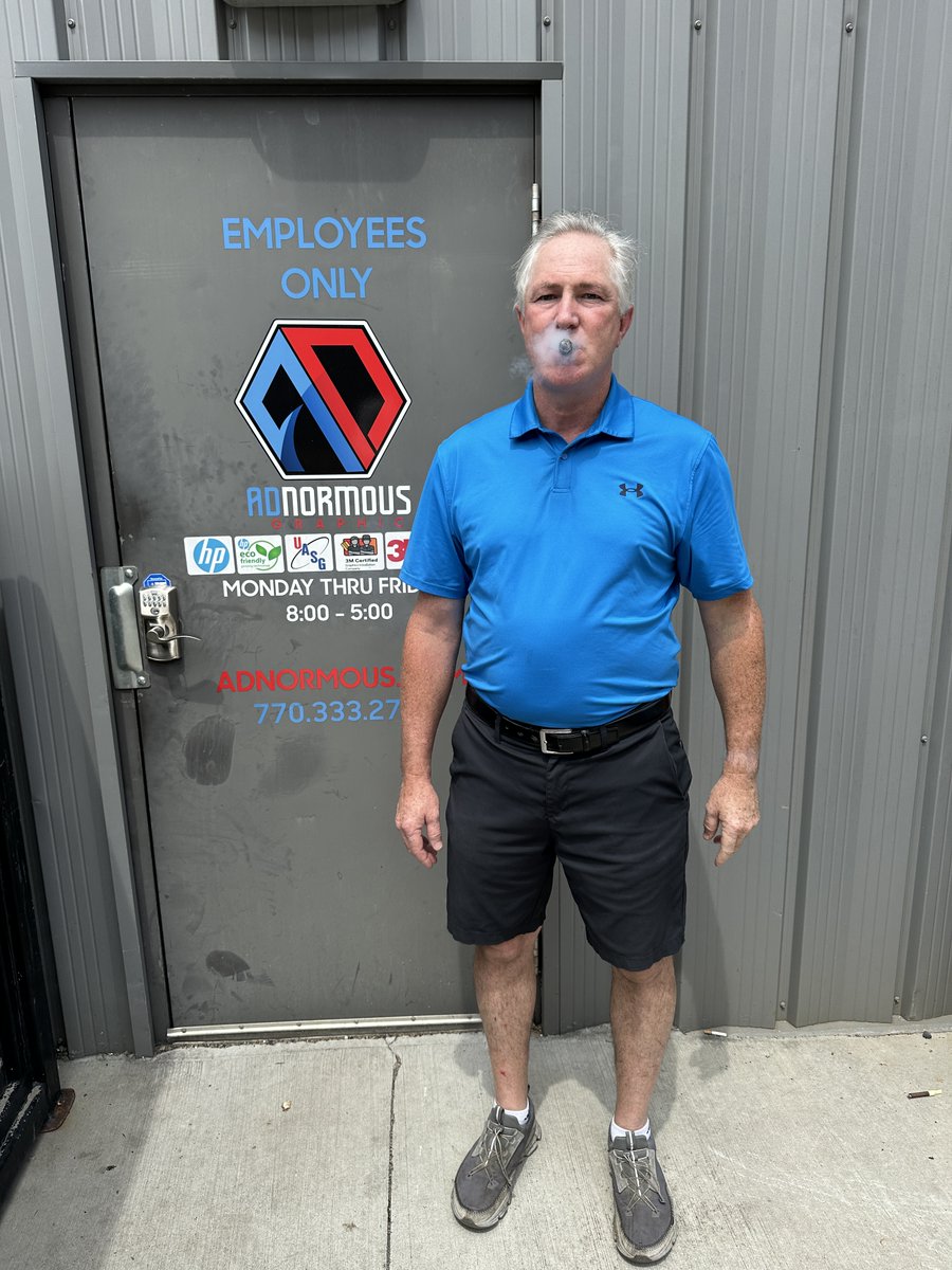 I spent Wednesday morning paying a visit to my friend Mark Rowe at his Marietta location. Mark owns <a href="/Adnormous/">Mark Rowe</a>,  one the busiest production shops in the southeast. As printers go, he is an all <a href="/HP/">HP</a> shop and he has the entire portfolio: flatbed, roll-to-roll (every size) and Stitch