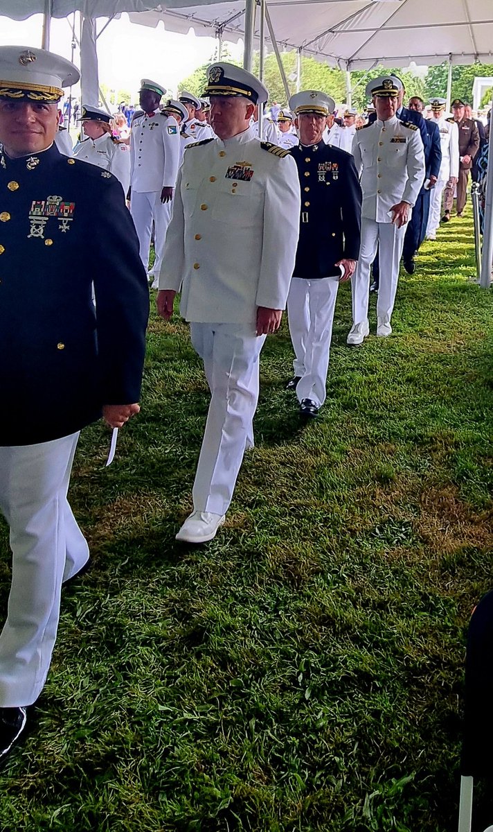U.S. Naval War College (@navalwarcollege) on Twitter photo Here they come! Next generation of America's warfighting leaders & their partner & Allied counterparts ready to receive diplomas. Join us and <a href="/SECNAV/">Secretary of the Navy John C. Phelan</a> as we celebrate their achievements.
Live feed is up at:
usnwc.hosted.panopto.com/Panopto/Pages/… Here they come! Next generation of America's warfighting leaders & their partner & Allied counterparts ready to receive diplomas. Join us and <a href="/SECNAV/">Secretary of the Navy John C. Phelan</a> as we celebrate their achievements.
Live feed is up at:
usnwc.hosted.panopto.com/Panopto/Pages/…