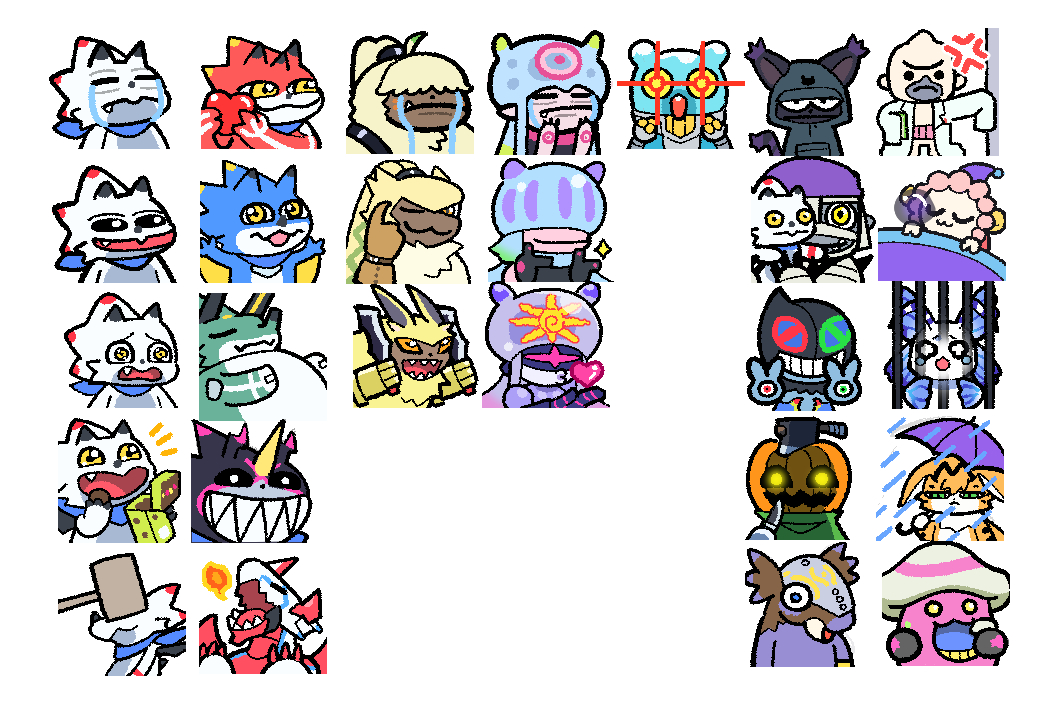 畫開心的表情符號😢
#Digimon #ゴーストゲーム