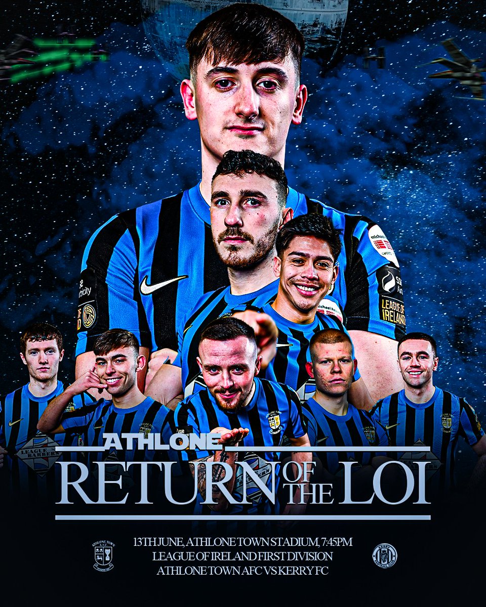 Athlone Town AFC (@athlonetownafc) on Twitter photo ππ½'πΌ ππͺπ½π¬π±ππͺππ΅β«οΈ
πJune 13th |β°KO 7:45pm |πAthlone Town Stadium
#PrideOfTheMidlands
πΈSportsfile
Designed by <a href="/AlexBolgerDSN/">Alex Bolger</a>
Aaron Connolly, Dean Williams, and German Fuentes sponsored by the Dinny Hannon Supporters Club ππ½'πΌ ππͺπ½π¬π±ππͺππ΅β«οΈ
πJune 13th |β°KO 7:45pm |πAthlone Town Stadium
#PrideOfTheMidlands
πΈSportsfile
Designed by <a href="/AlexBolgerDSN/">Alex Bolger</a>
Aaron Connolly, Dean Williams, and German Fuentes sponsored by the Dinny Hannon Supporters Club