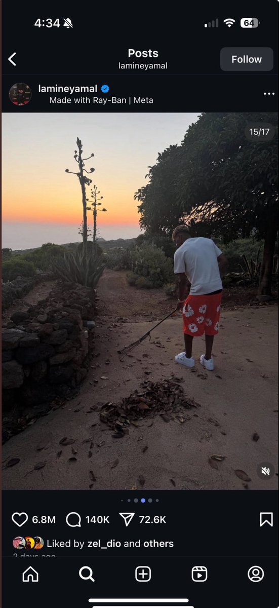 بعد خساره الامم الاوروبيه

لامين بالانستا ينزل صور له يكنس الشارع وحاط حرف R
مافيه اي مبرر منطقي الا انه يتشمت على طفوله رونالدو

شكرا نونو مينديز لانك منعت هالطفل من المساهمه والفوز ، كانت تنتظرنا كارثه ومصيبه والله بس اندعس المراهق من نونو مينديز