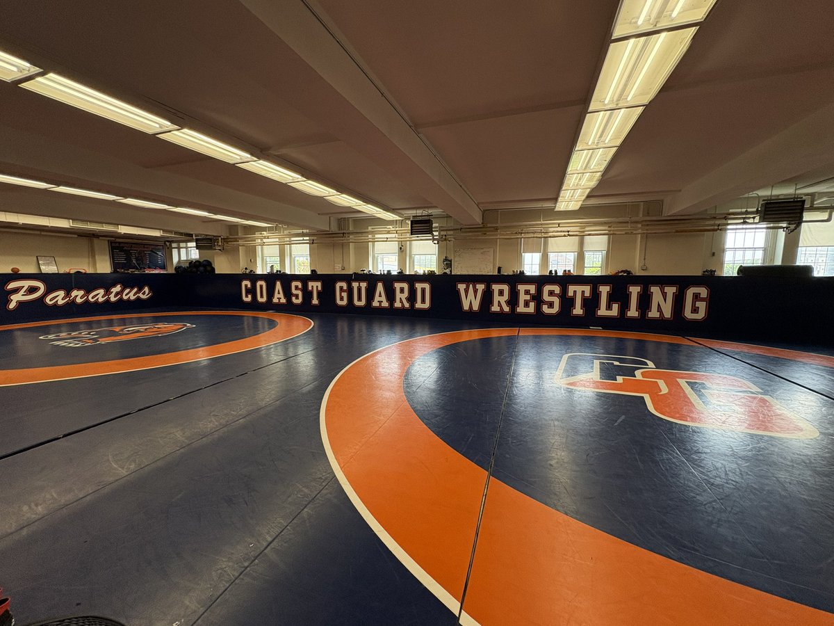 Three days in June, in here?! YES, PLEASE!!

Coast Guard Wrestling camp registration closes in 12hrs! 

Nab the last couple of spots before the opportunity is gone!

Register here: …stguardacademywrestlingcamps.carrd.co
#SPARLIFE
