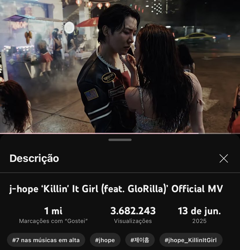 BARMYSTREAM_YT's tweet image. Vamos pegar os 4 milhões! 💪🏼💜

Músicas em alta 🇧🇷
#7 Killin&apos; It Girl

Caso não possa fazer stream manual, opte por colocar os vídeos em fila

★ KILLIN&apos; IT GIRL:
bit.ly/killinitgirl-yt