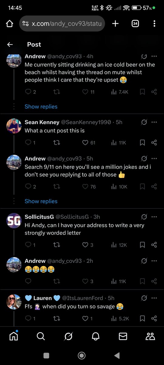 m56048's tweet photo. @andy_cov93 @SunderlandAFC So, what is it, you enjoy jokes about disasters or not? https://t.co/pP1NsUGmyx