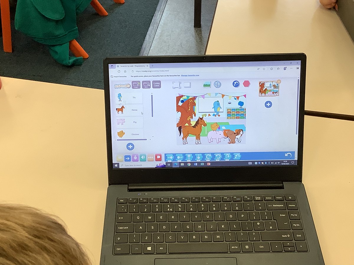 AckworthHoward's tweet image. This week year 1 have been working on their coding skills using ScratchJr. #AckworthHowardComputing