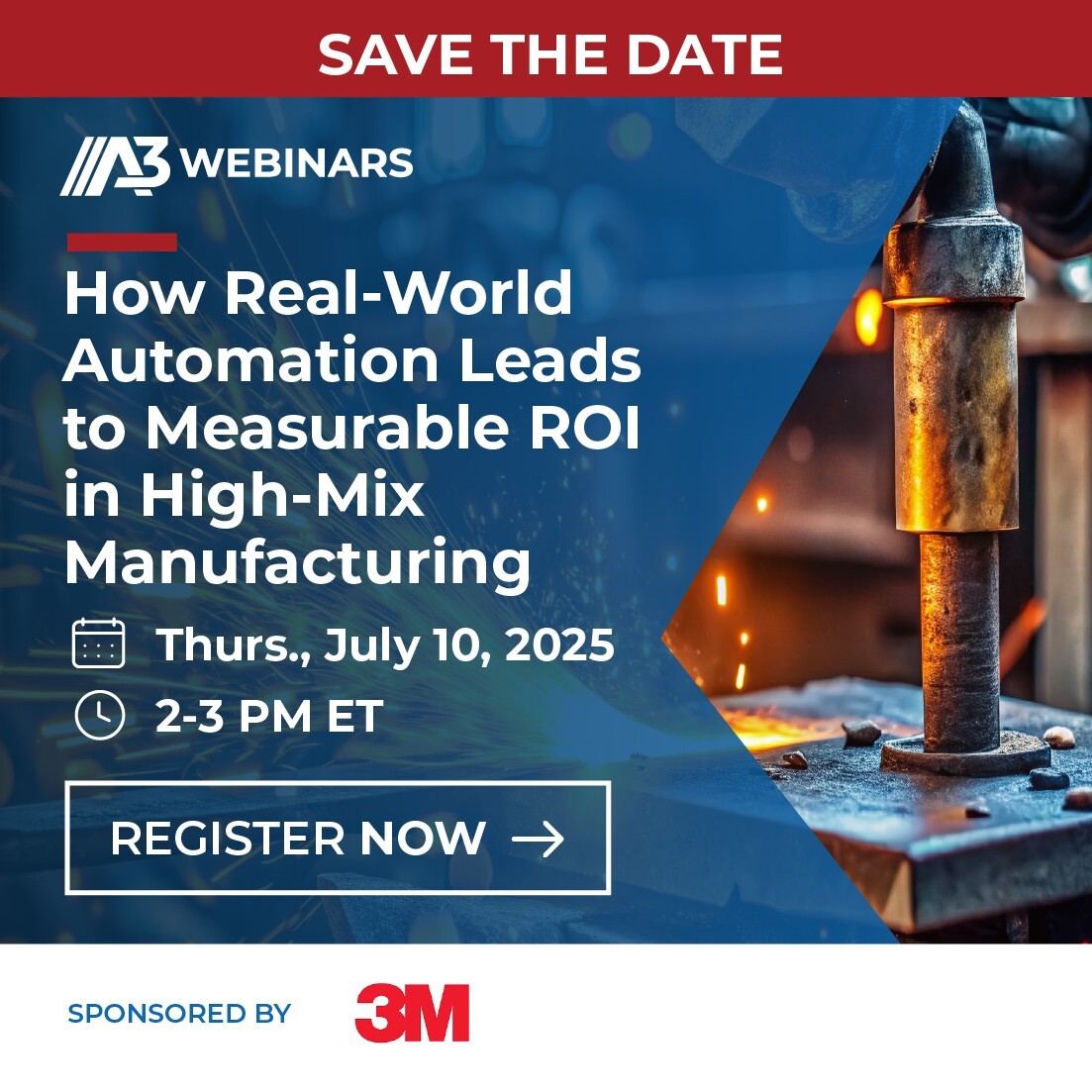 How are manufacturers automating surface finishing, and seeing real ROI?

Join A3, @GrayMatterRobots &amp; <a href="/3M/">3M</a> on July 10 to find out.

📅 July 10, 2–3 PM ET
🔗 Register: hubs.la/Q03r_7vn0

#Manufacturing #Automation #SurfaceFinishing #Robotics #A3Webinars
