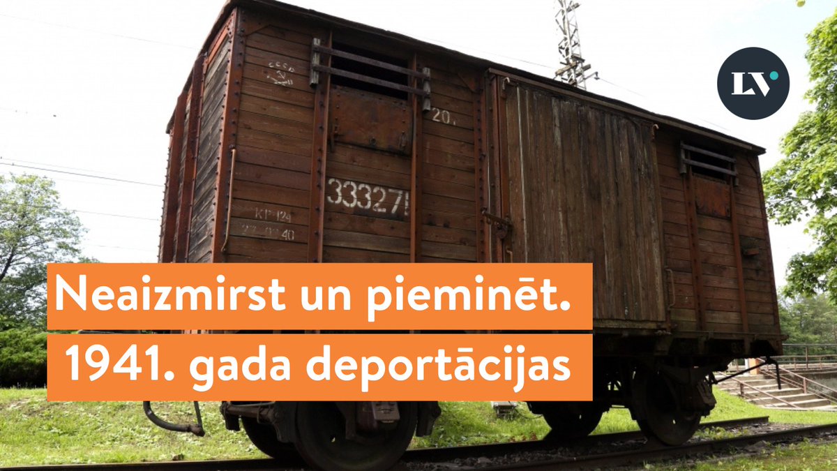Tumsa. Te pēkšņi sitieni pa durvīm, istabā ieveļas bruņoti cilvēki, atskan pavēle ātri sagatavoties pārvietošanai nezināmā virzienā. 

Tāda realitāte 1941. gada 14. jūnijā bija lielai daļai Latvijas iedzīvotāju. 

Nekad neaizmirstam un pieminam.🕊️
lvportals.lv/norises/329348…