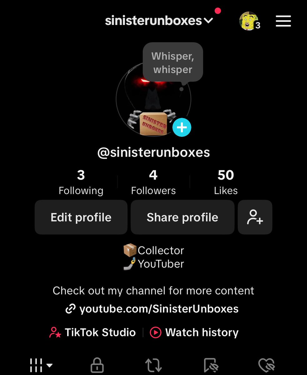 ThePondxShop's tweet photo. Let’s gooo. Got my first follower on TikTok💪

*Note the other three are friends of mine*

#tiktok #follow #follower #followers #gaming #collector https://t.co/XlhFnEURot