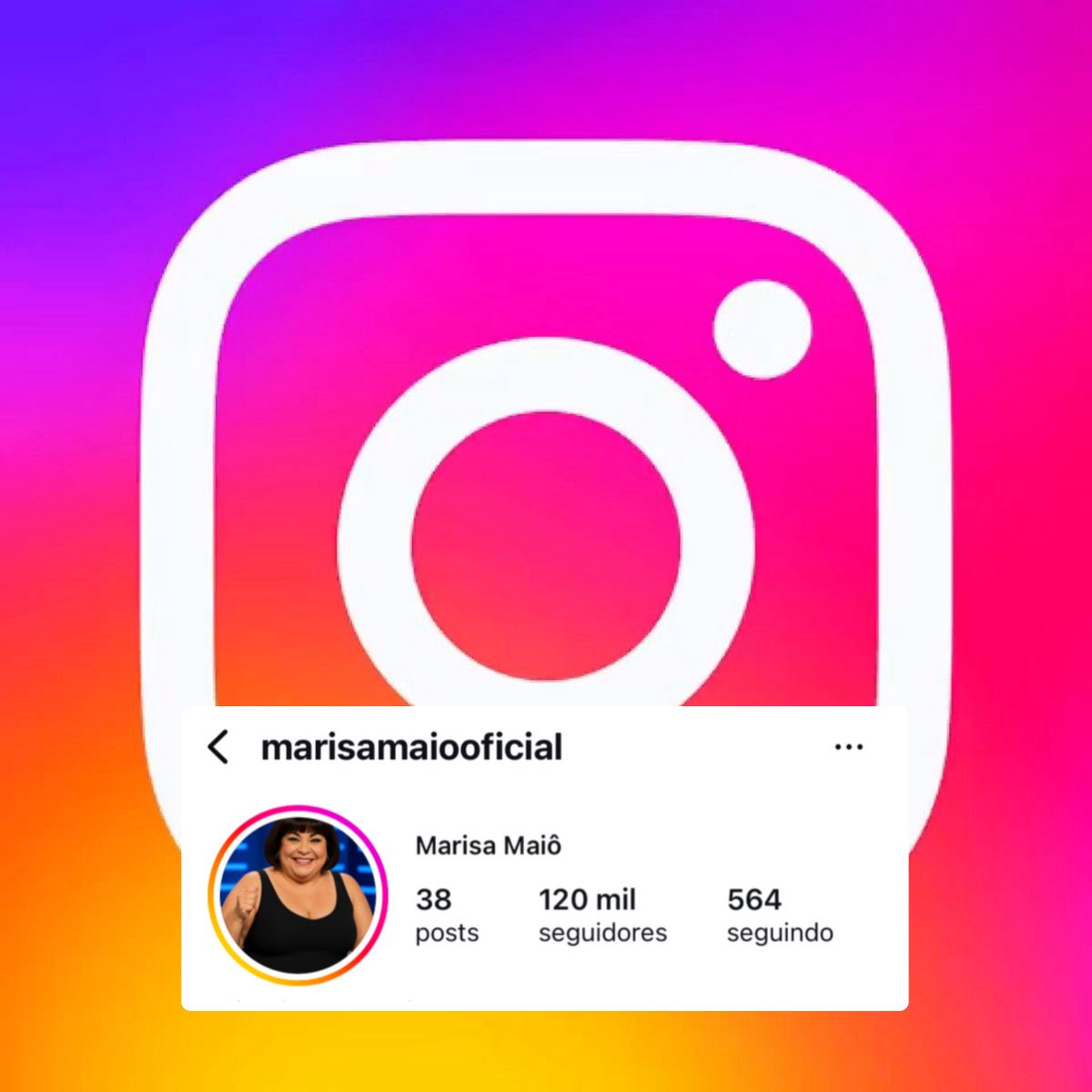 QGdoPOP's tweet photo. Marisa Maiô surpreende e ultrapassa 120 MIL seguidores no Instagram. Estão seguindo? https://t.co/TdbCBOSC01